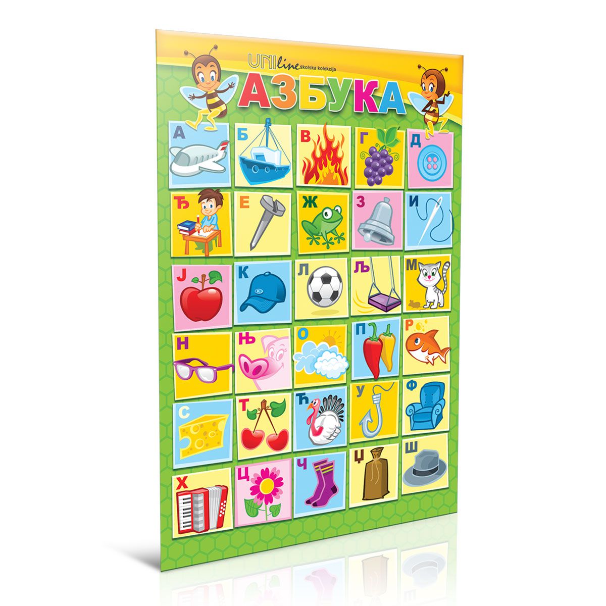 POSTER AZBUKA A4 OCTOPUS UNL-0083