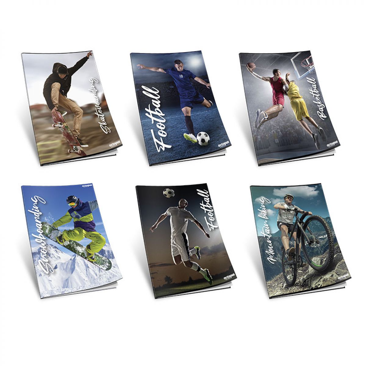 SVESKA A4 DIKTO 52L SPORT 80g OCTOPUS UNL-0730