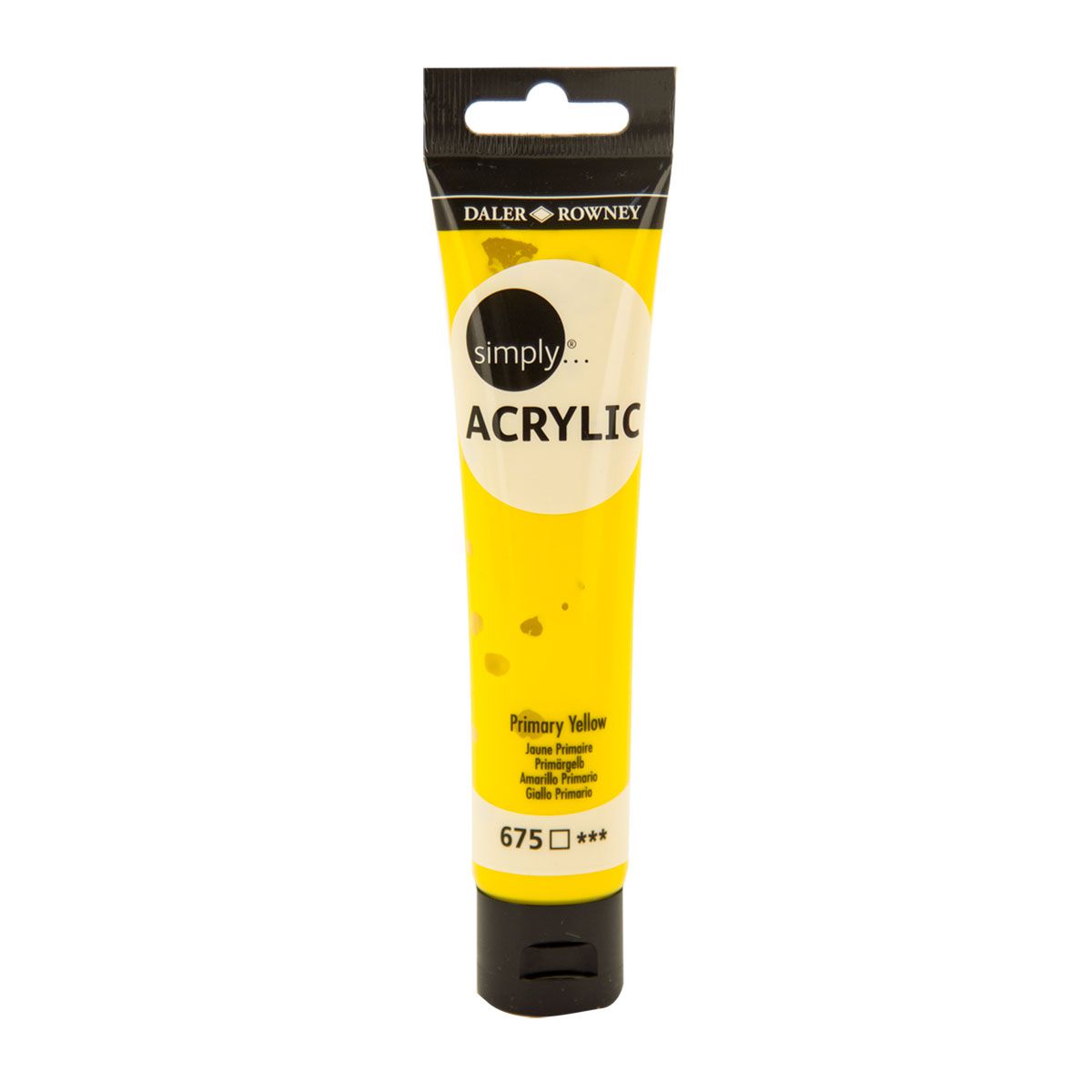 BOJA AKRILNA 75ML ŽUTA PRIMARY 126975675 SIMPLY