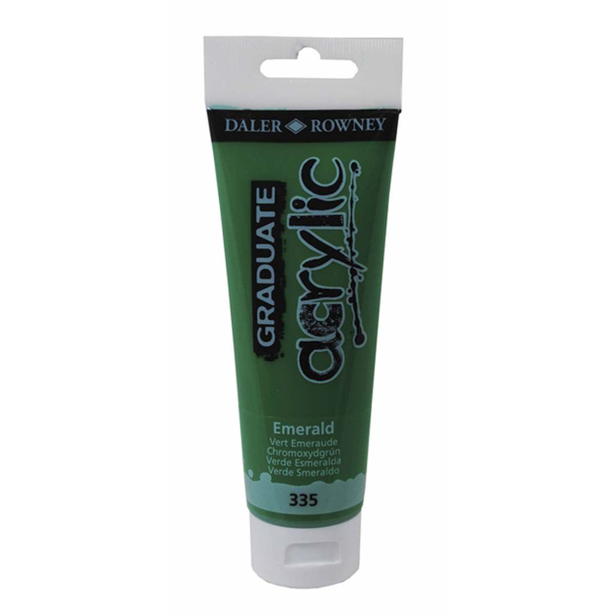 BOJA AKRILNA 120ML EMERALD 123120335 GRADUATE