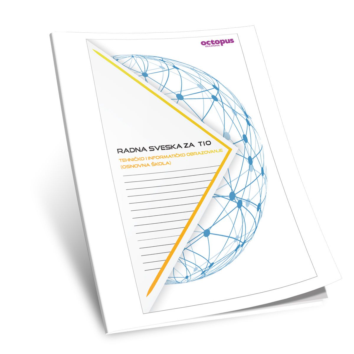 SVESKA A4 ZA TEHNIČKO I INFORMATIČKO OBRAZOVANJE OCTOPUS UNL-1261