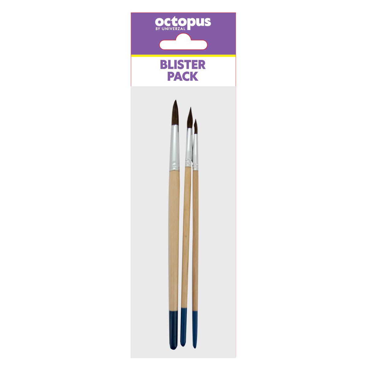 ČETKICA AKVAREL 3/1 OCTOPUS UNL-1263  (3,5,9)