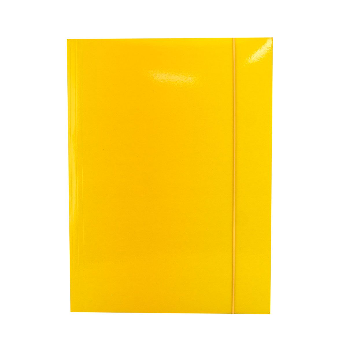 FASCIKLA A4 SA GUMOM JEDNOBOJNA ŽUTA UNL-1271 OCTOPUS 450g