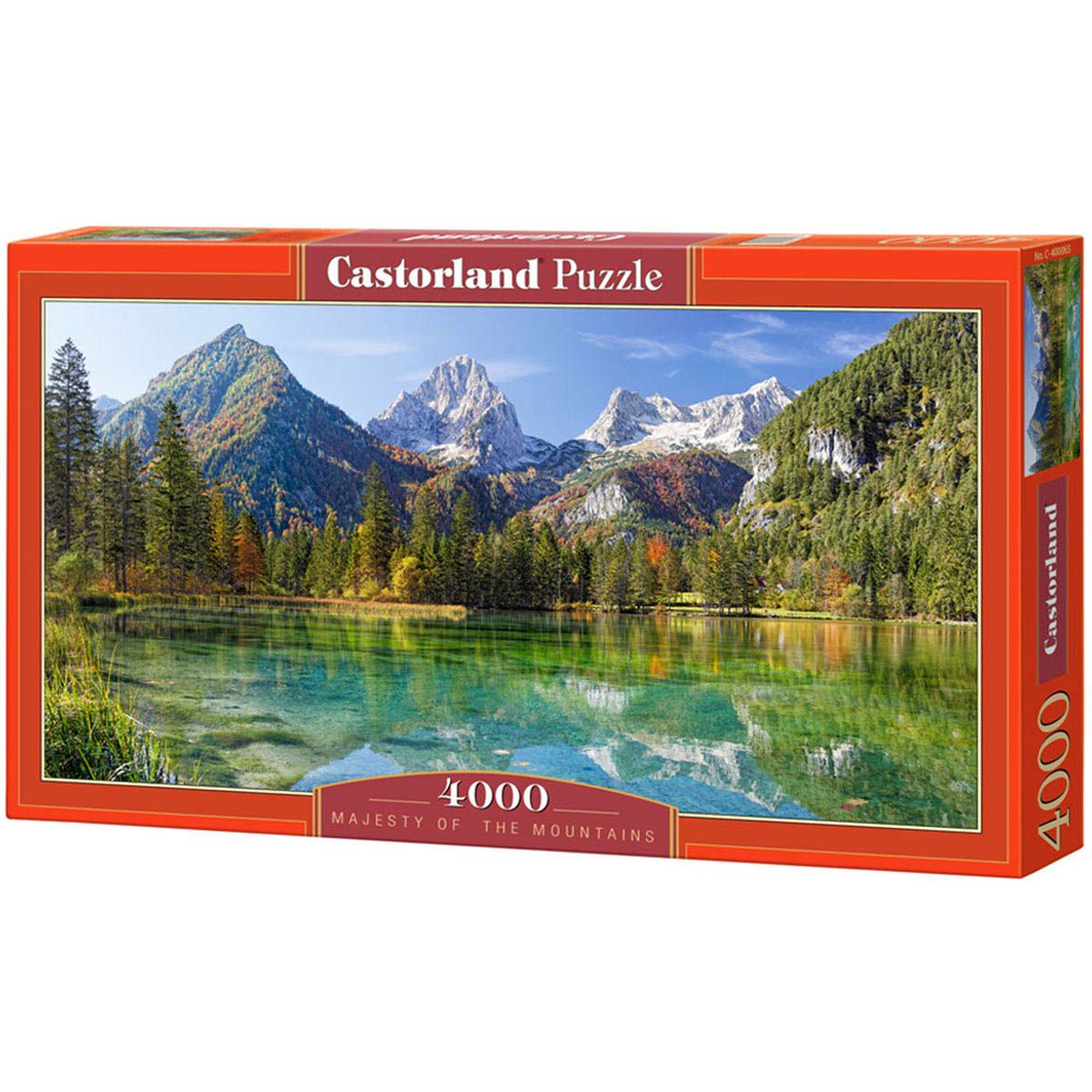 PUZZLE 4000 DELOVA C-400065-2 MAJESTY OF THE MOUNTAINS CASTORLAND