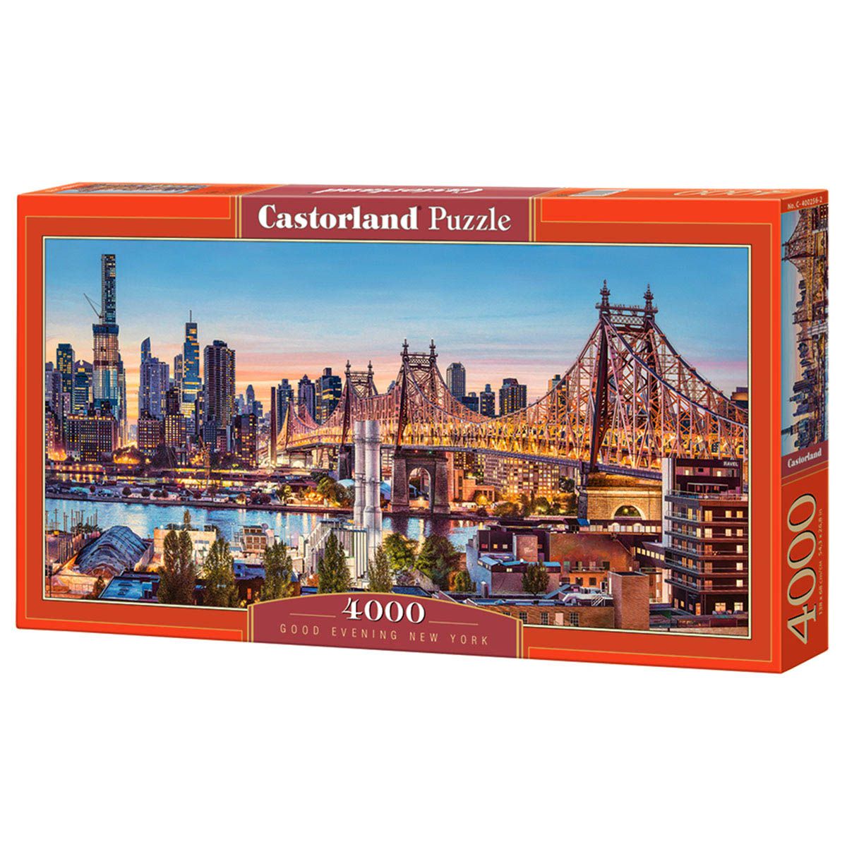 PUZZLE 4000 DELOVA C-400256-2 GOOD EVENING NEW YORK CASTORLAND
