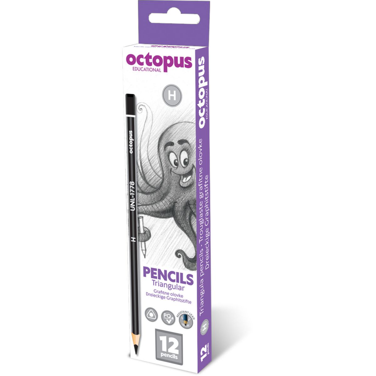 OLOVKA GRAFITNA H 12/1 OCTOPUS UNL-1778
