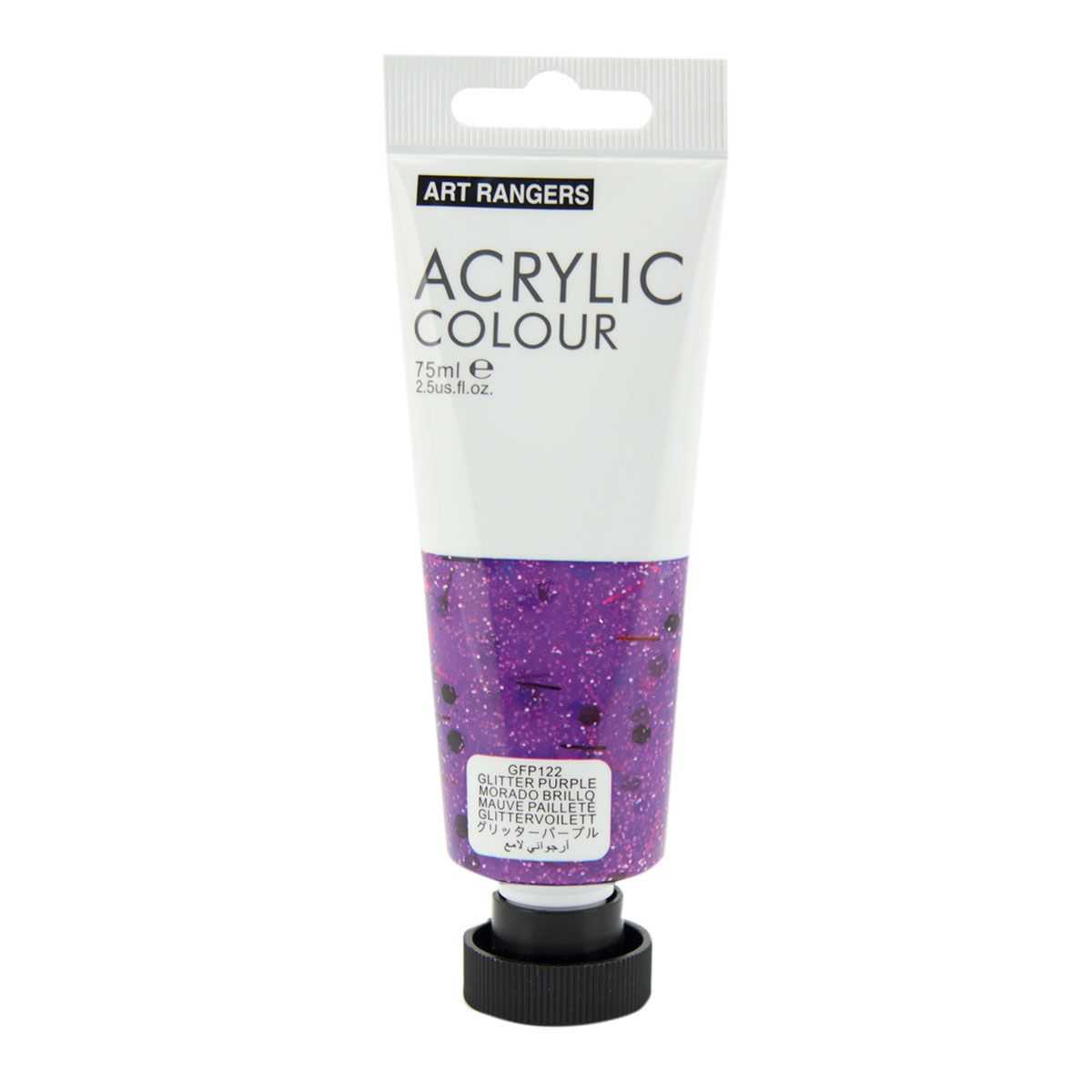 BOJA AKRILNA 75ML PURPLE GLITTER GFP122 ART RANGER