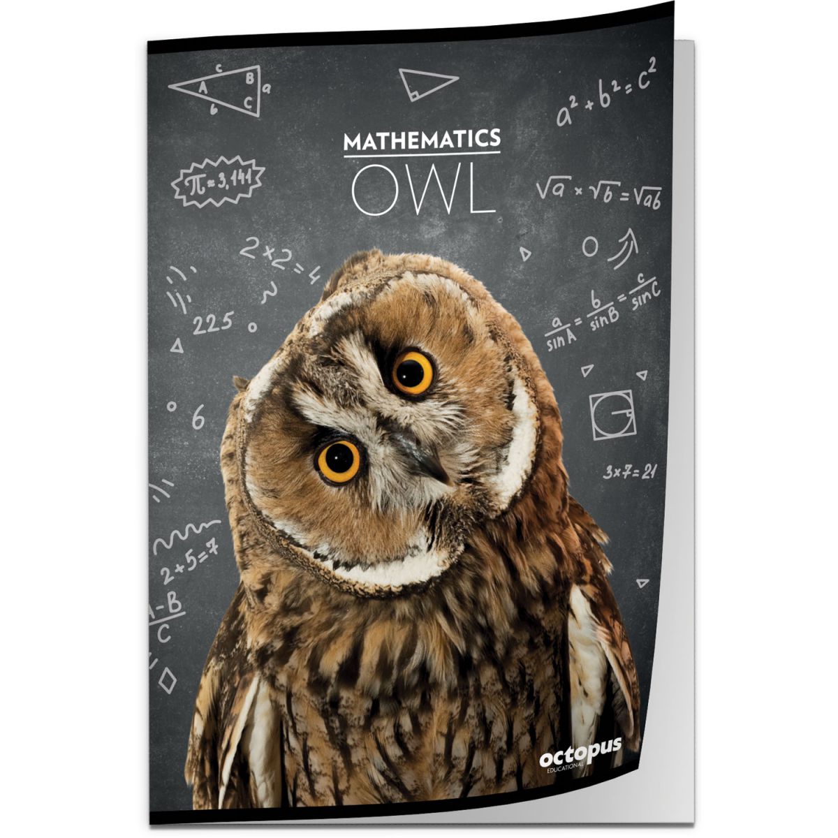 SVESKA A4 SITNI KARO-DIKTO 52L ANIMAL SUBJECT 80g OCTOPUS UNL-1807