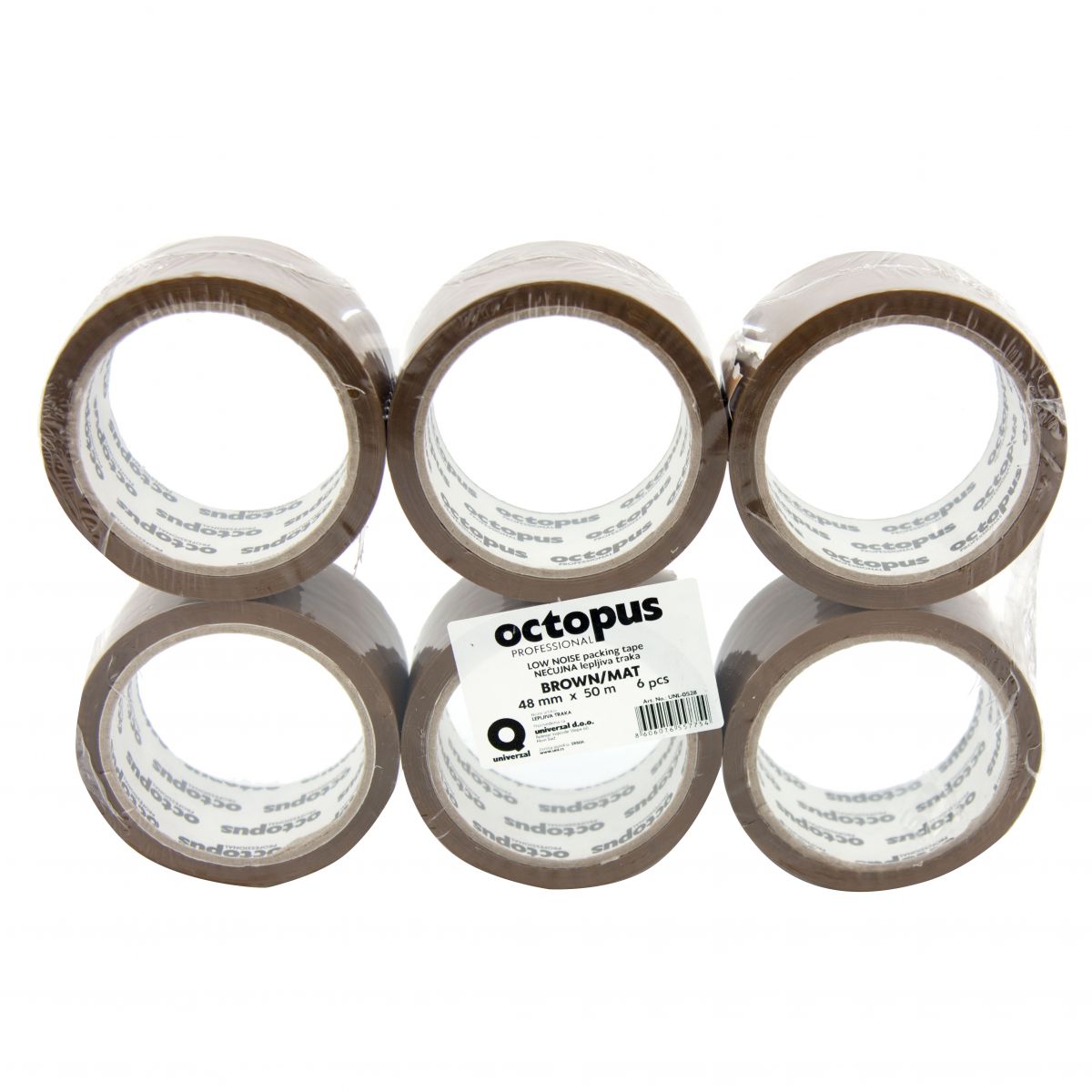 SELOTEJP 48mmX50m 6/1 MAT OCTOPUS 45mic NEČUJAN UNL-0528