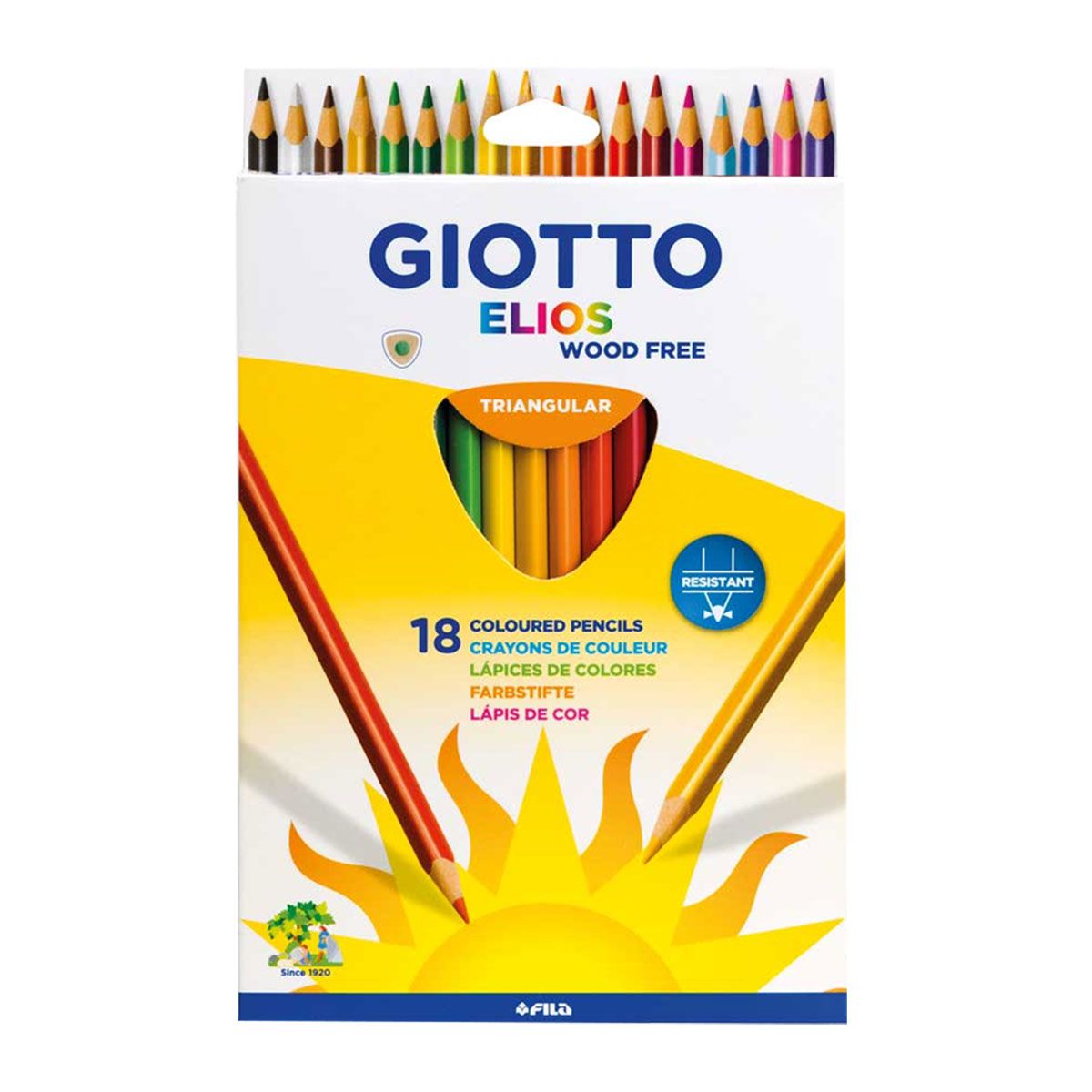 DRVENE BOJE 18/1 GIOTTO ELIOS TROUGLASTE 2779