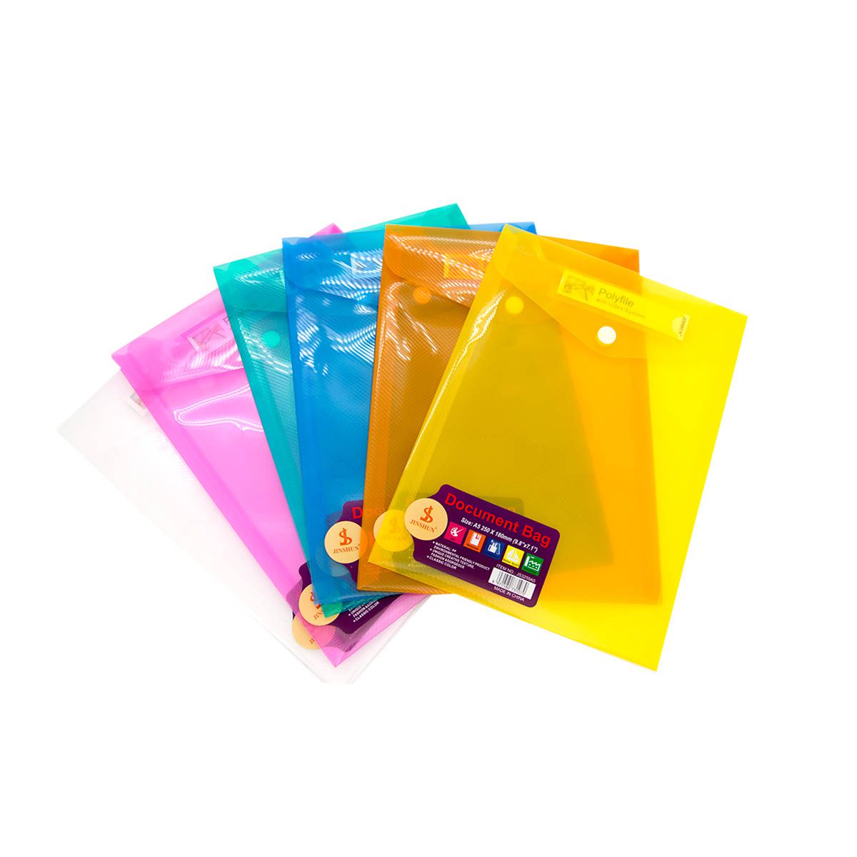 FASCIKLA A5 DŽEP DUGME INDEX JS3259