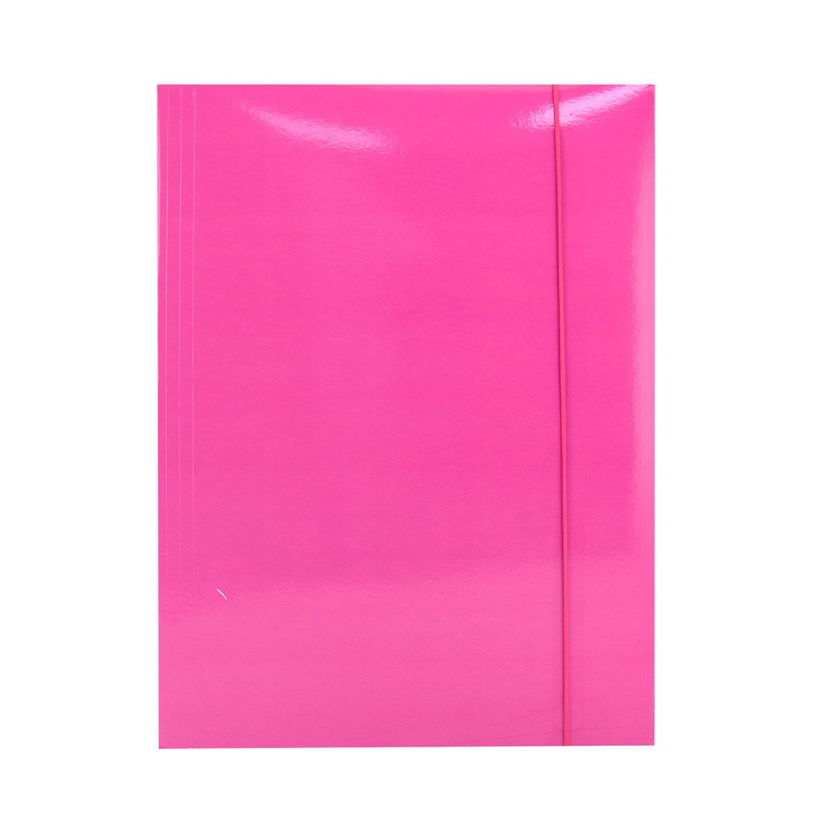 FASCIKLA A4 SA GUMOM JEDNOBOJNA ROZA UNL-1542 OCTOPUS 450g