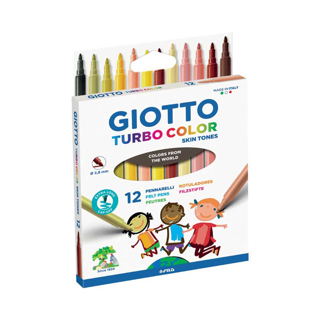 FLOMASTER 12/1 GIOTTO TURBO COLOR SKINTONES 526900