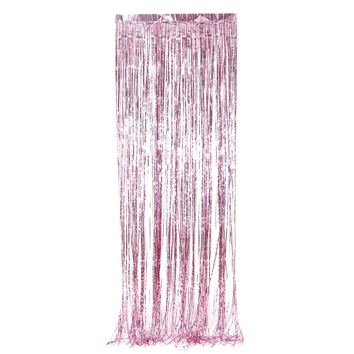 PARTY FRINGE CURTAIN 1/1 PINK UNL-1387