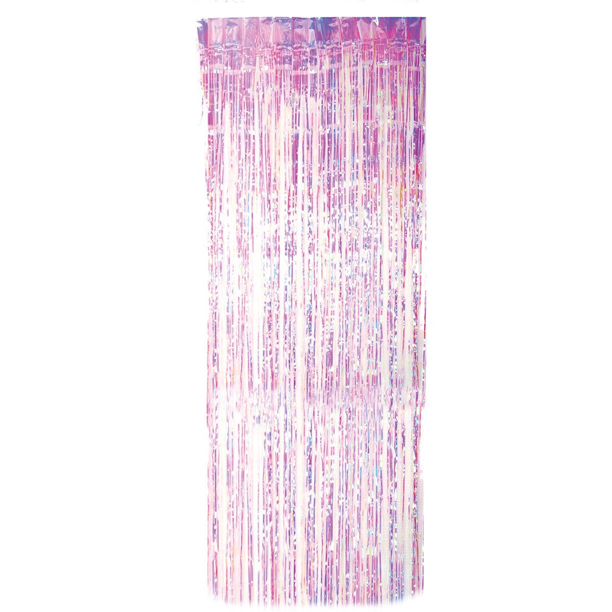 PARTY FRINGE CURTAIN 1/1 IRIDESCENT UNL-1390