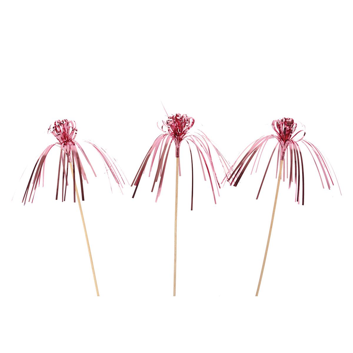 PARTY PALM TREE PICKS 8/1 PINK UNL-1415