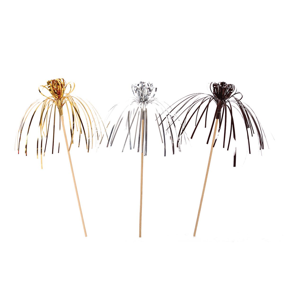 PARTY PALM TREE PICKS 8/1 ZLATNO-CRNI UNL-1417