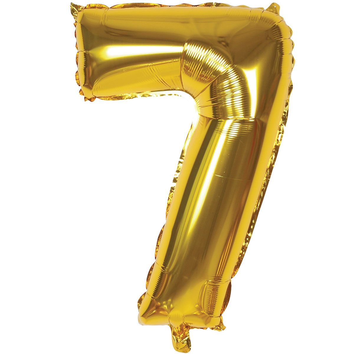 BALON BROJ 7 60cm ZLATNI UNL-1453