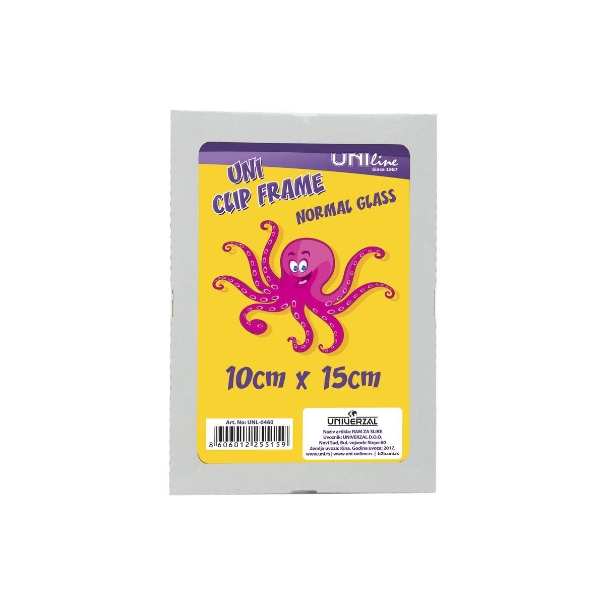 RAM ZA SLIKE 10x15cm CLIP UNI LINE UNL-0460