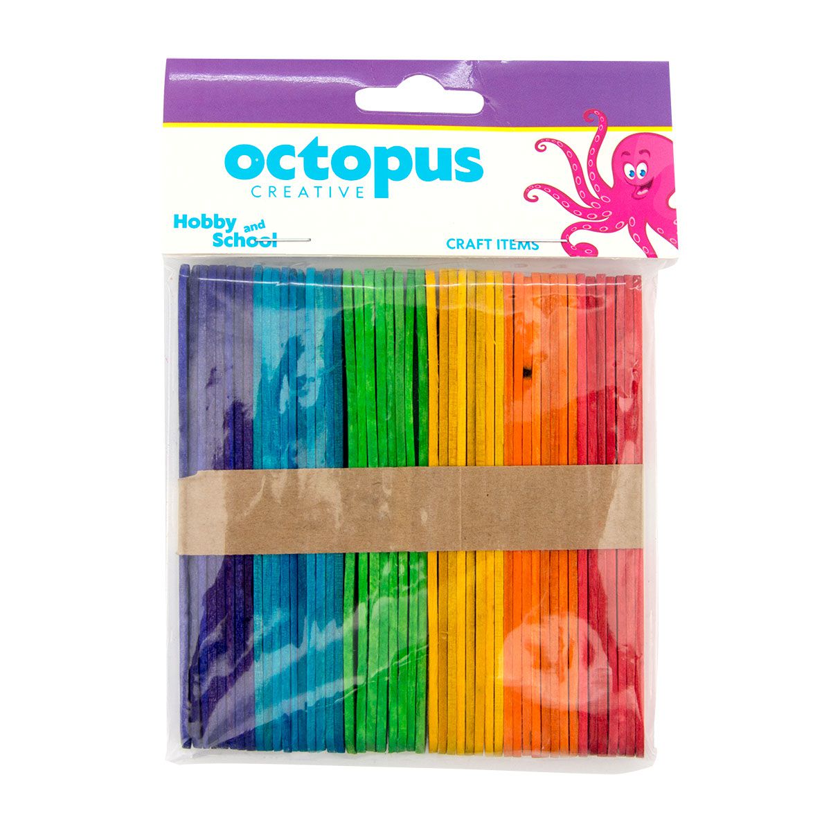 ŠTAPIĆI DEKORATIVNI DRVENI U BOJI 50/1 114X10X2mm UNL-1653