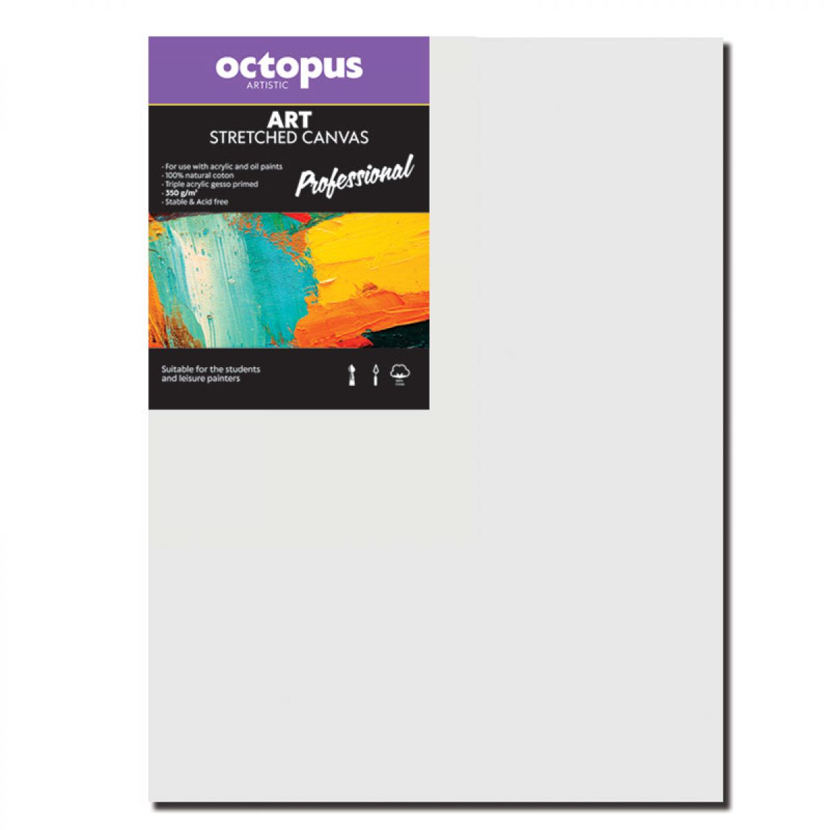 PLATNO SLIKARSKO OCTOPUS 35x50cm PROFESSIONAL 350g UNL-2254