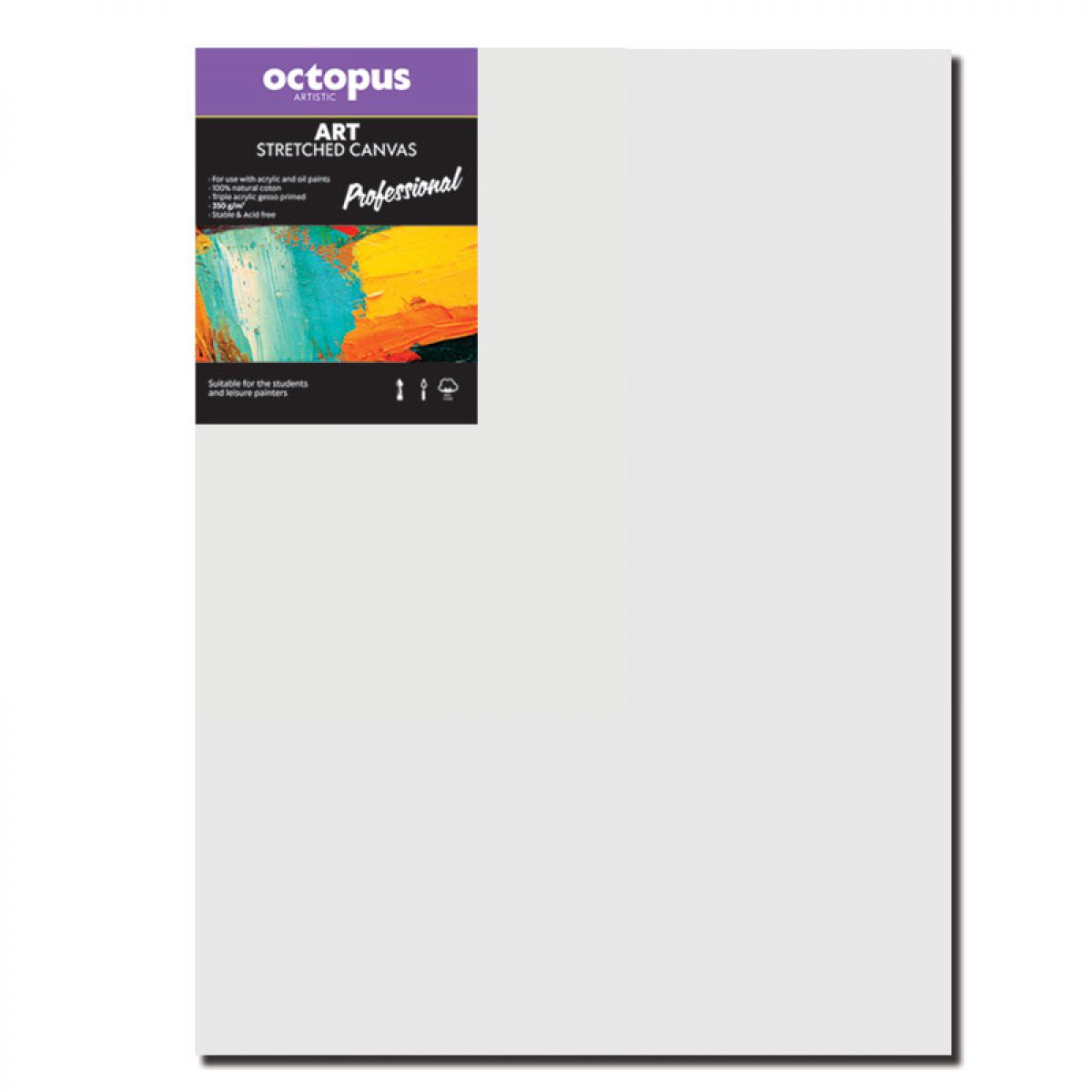 PLATNO SLIKARSKO OCTOPUS 40x80cm PROFESSIONAL 350g UNL-2258