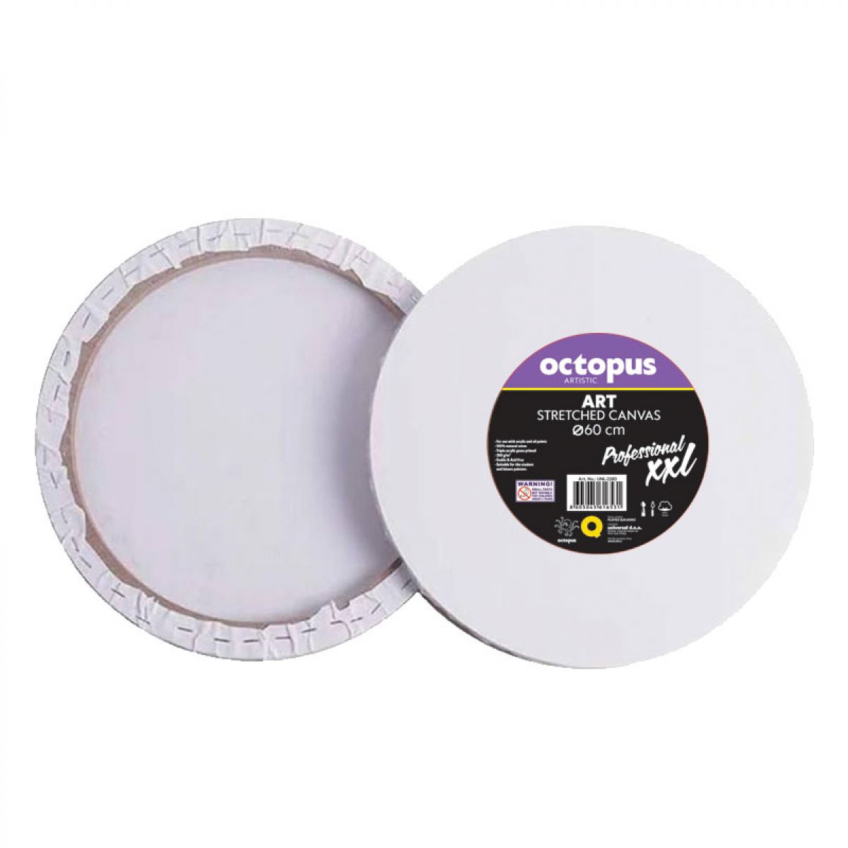 PLATNO SLIKARSKO OCTOPUS OKRUGLO fi60cm XXL PROFESSIONAL 350g UNL-2280