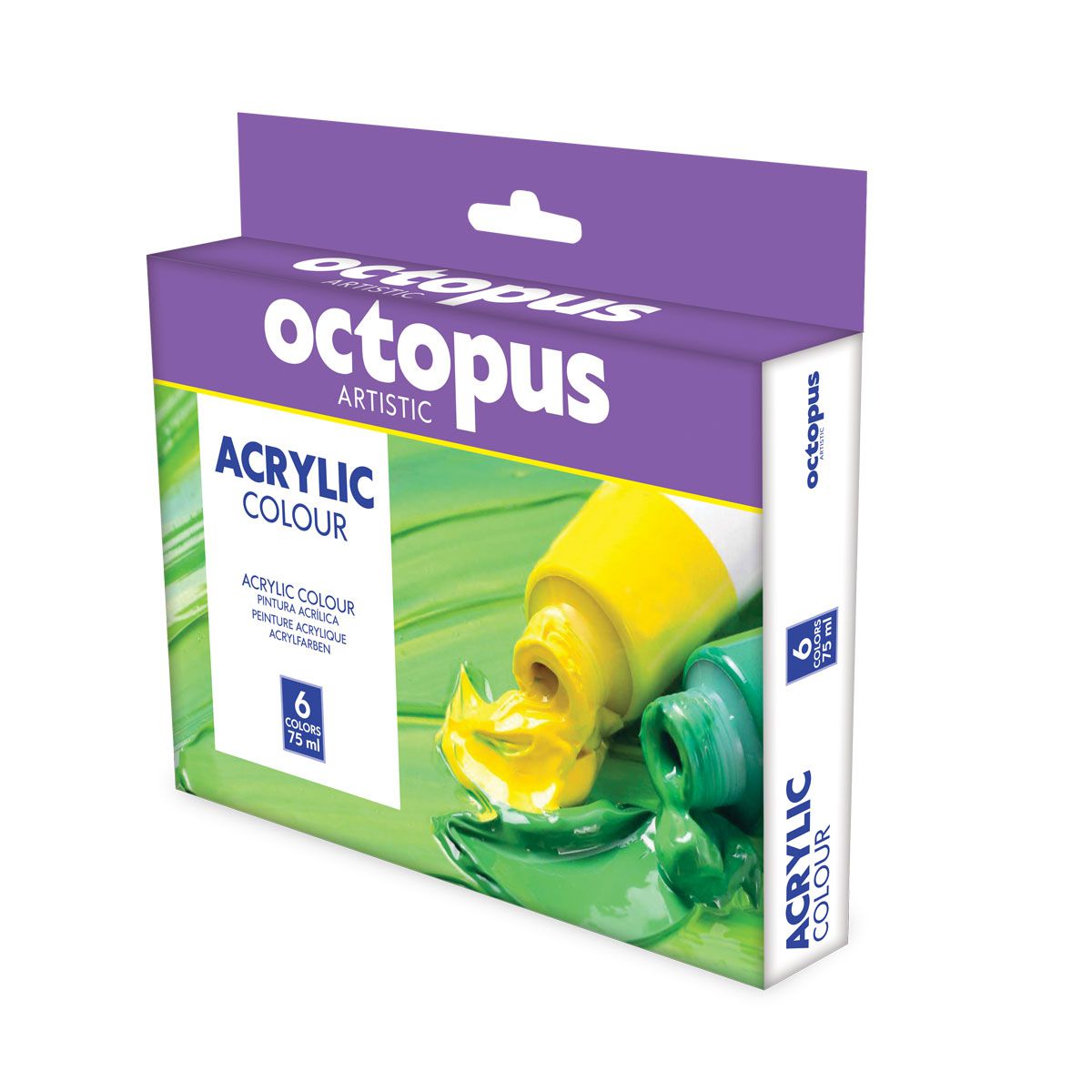 BOJA AKRILNA OCTOPUS HOBBY 75ml 6/1 UNL-2373
