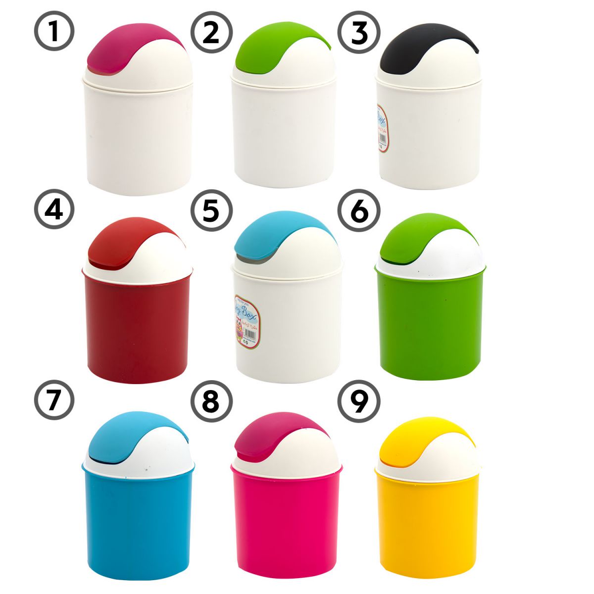 KORPA ZA PAPIR PVC ARK MALA 6 BOJA 1210