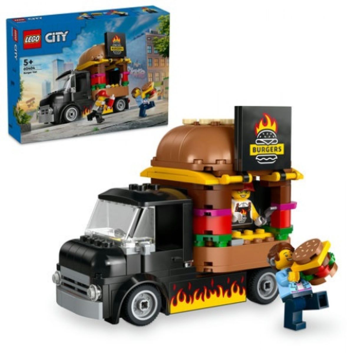 KOCKE LEGO CITY 60404 GREAT VEHICLES BURGER TRUCK