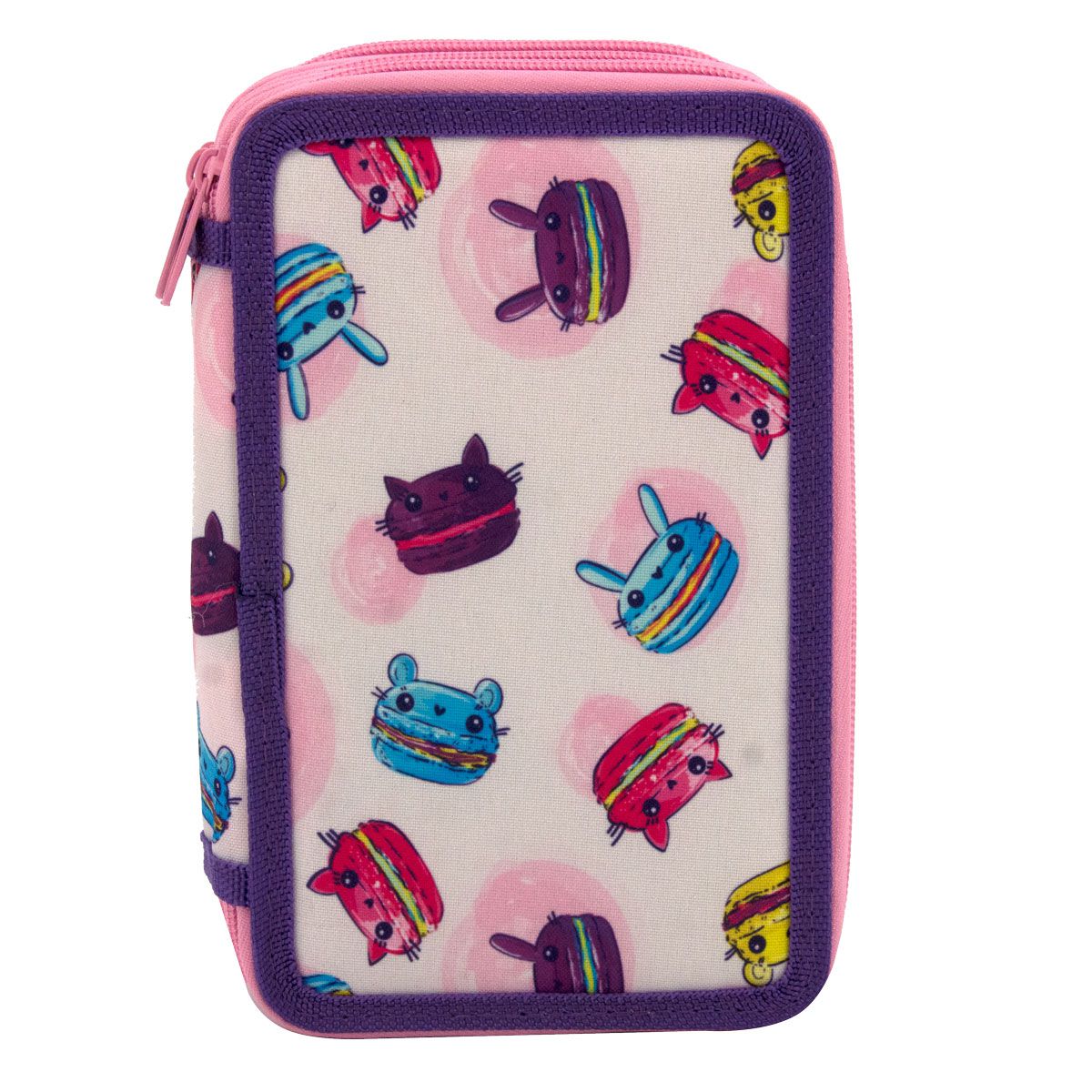 PERATONICA PRAZNA 3 ZIPA P3ZE2537 ANIMALS MACARONS