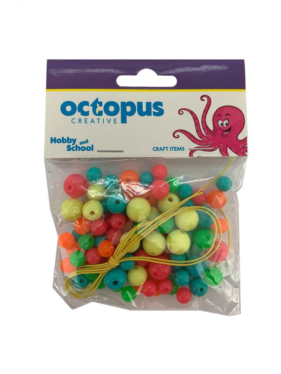 DEKORATIVNE PERLE 72pcs OCTOPUS UNL-2396