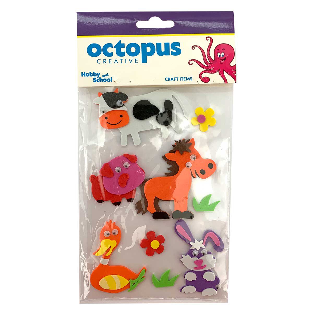 DEKORATIVNE ŽIVOTINJE EVA PENA 18X11cm UNL-2464