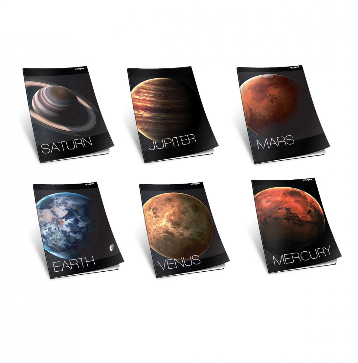 SVESKA A4 ČISTA 52L 80g COSMOS OCTOPUS UNL-2542