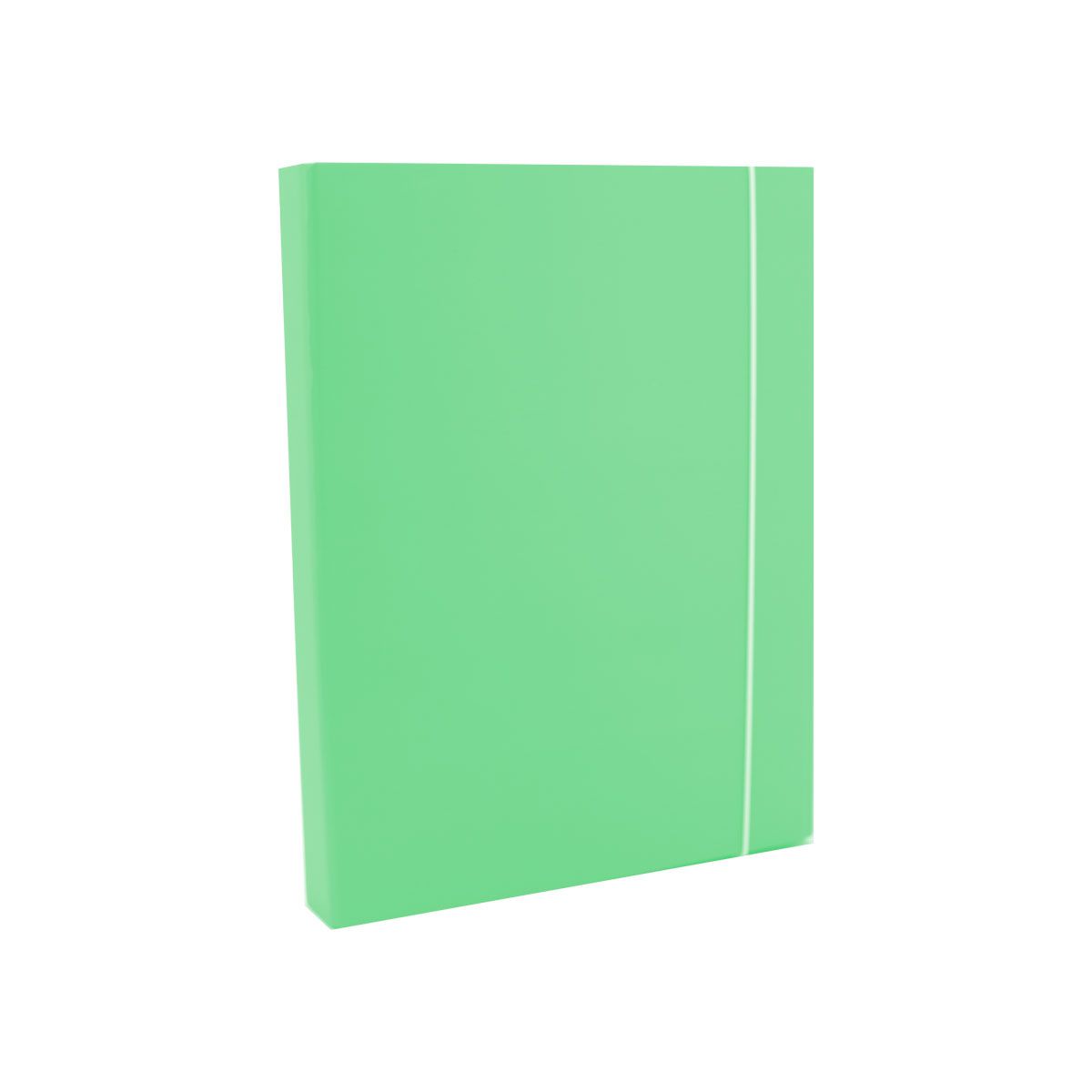 FASCIKLA A4 SA GUMOM 3cm PASTEL ZELENA UNL-2493 OCTOPUS