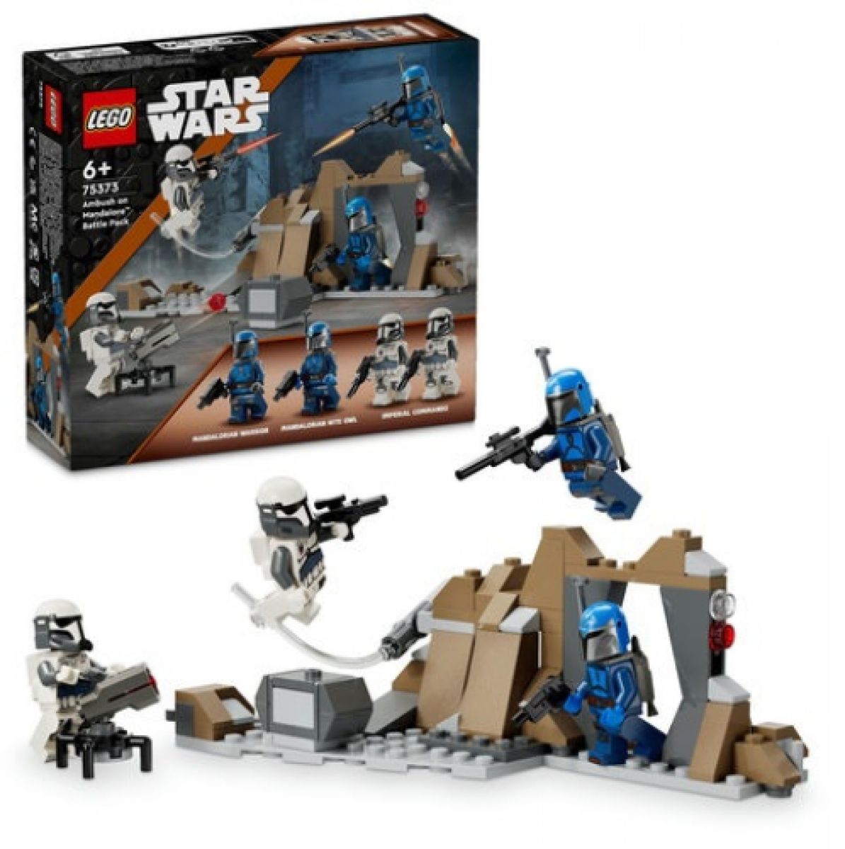 KOCKE LEGO STAR WARS 75373 HINDELAAG OP MANDALORE