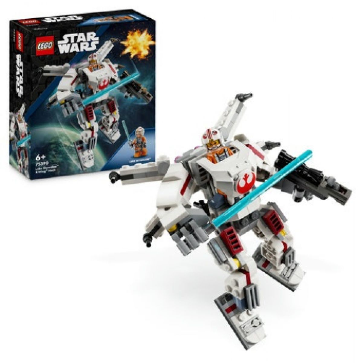 KOCKE LEGO STAR WARS 75390 LUKE SKYWALKER X-WING MECHA