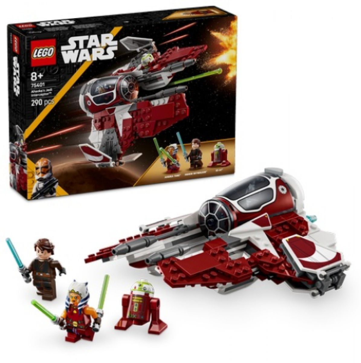KOCKE LEGO STAR WARS 75401 AHSOKAS JEDI INTERCEPTOR