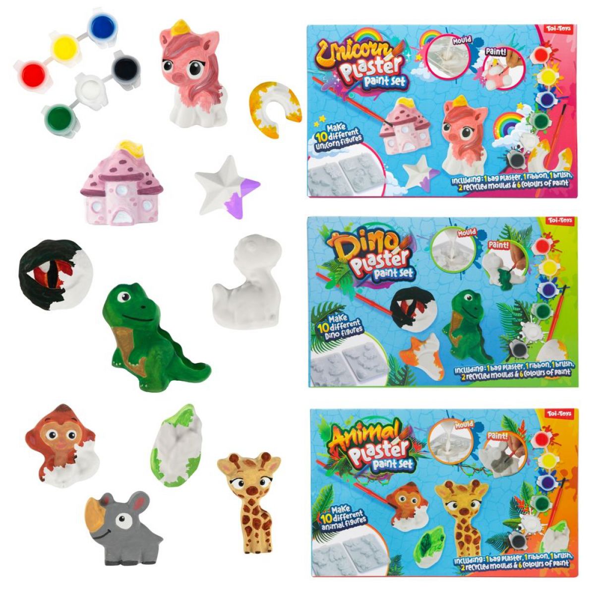 SET ZA BOJENJE GIPSANIH ŽIVOTINJA 47026Z