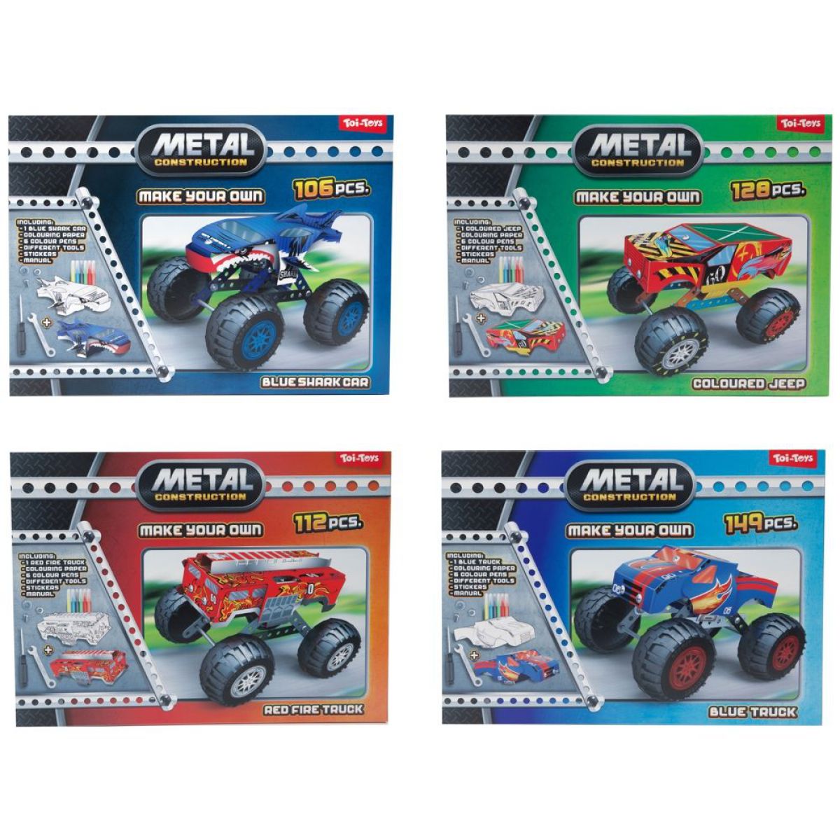 KONSTRUKTOR METALNI MONSTER TRUCK 47039Z