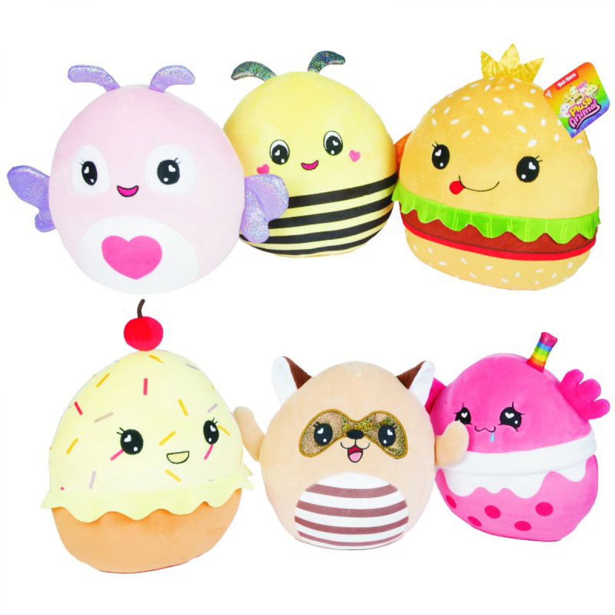 PLIŠANE ŽIVOTINJE HRANA 20CM 75487Z