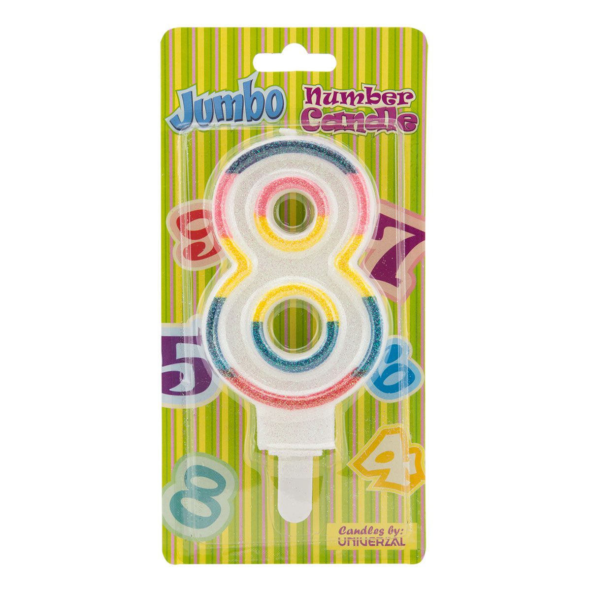 SVEĆA ROĐENDANSKA BROJ 8 JUMBO UNI-LINE UNL-1052