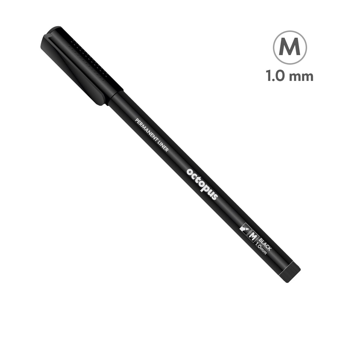 LINER CRNI PERMANENT 1.0mm M OCTOPUS UNL-0788