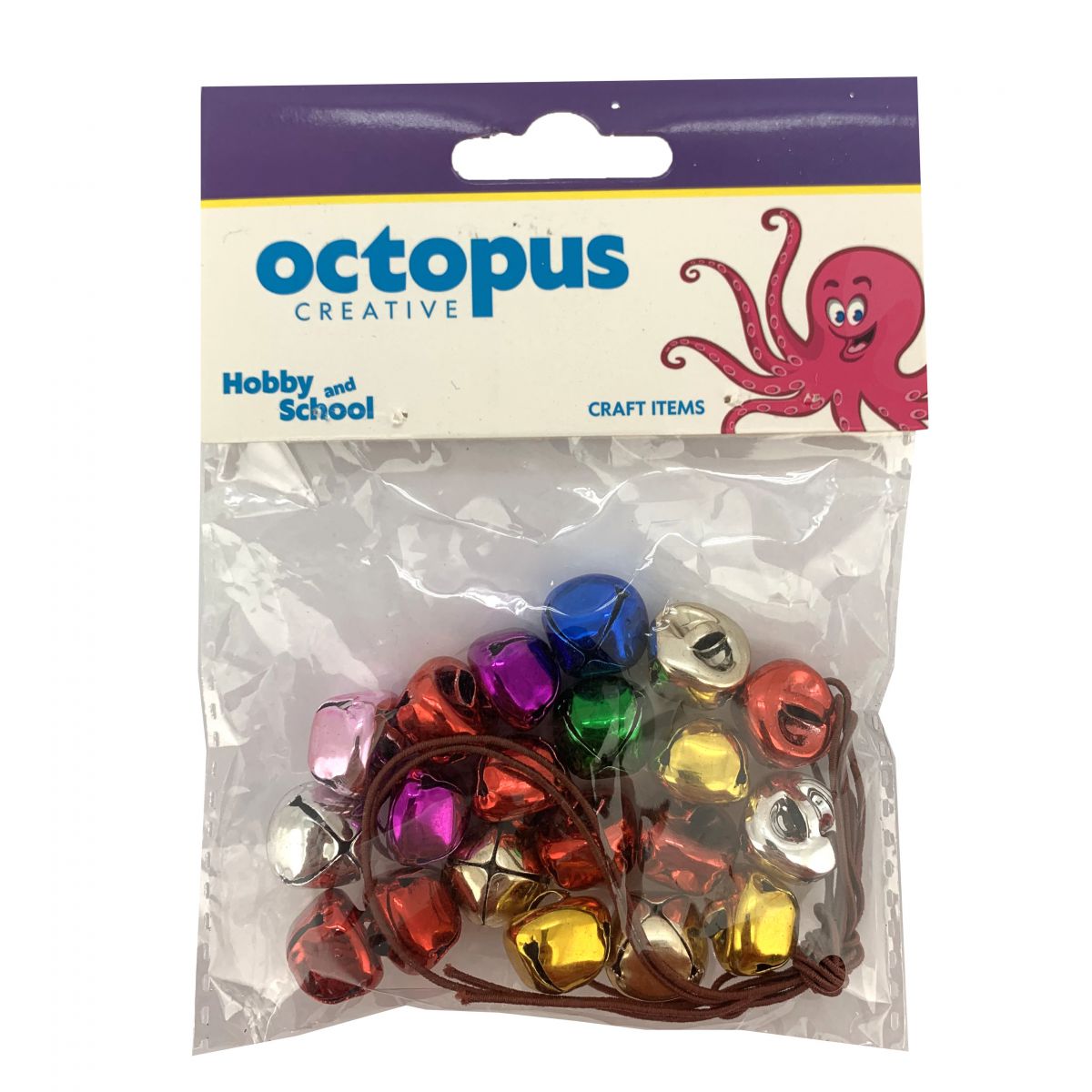 DEKORATIVNI ZVONČIĆI MIX BOJE 15mm 20kom UNL-0924