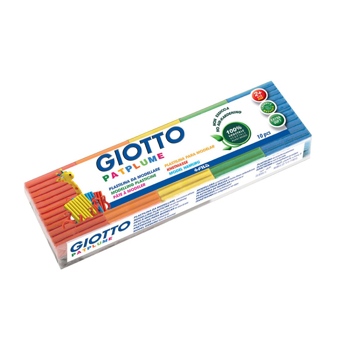 PLASTELIN 10/1 PATPLUME GIOTTO 500g 513300