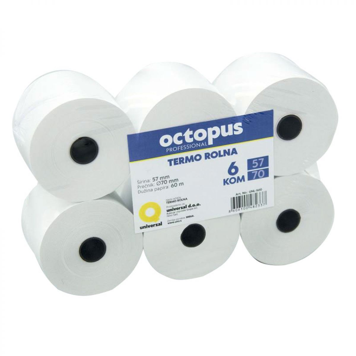 TERMO ROLNA 57mm fi70 6/1 OCTOPUS UNL-1610