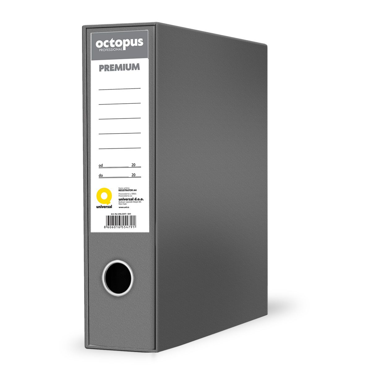 REGISTRATOR A4 OCTOPUS PREMIUM SIVI UNL-0417