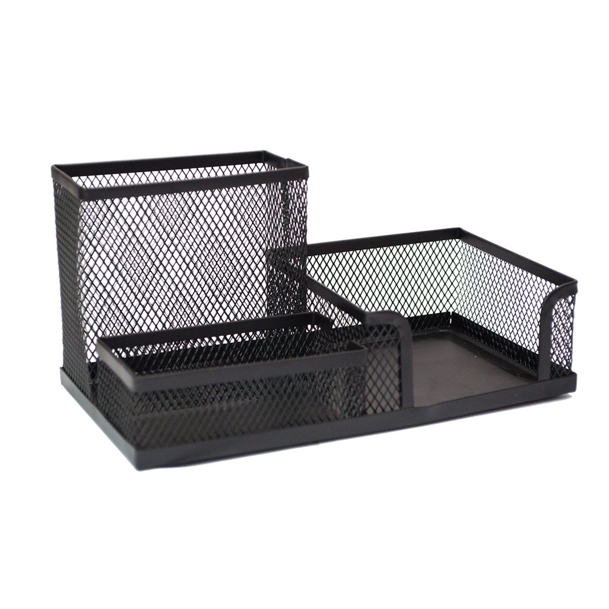 KANCELARIJSKI SET 3U1 CRNI-SIVI ŽIČANI H9058