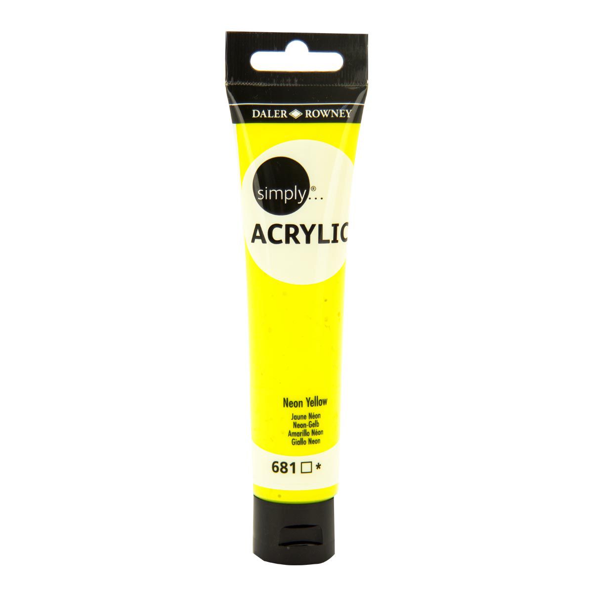 BOJA AKRILNA 75ML ŽUTA NEON 126975681 SIMPLY