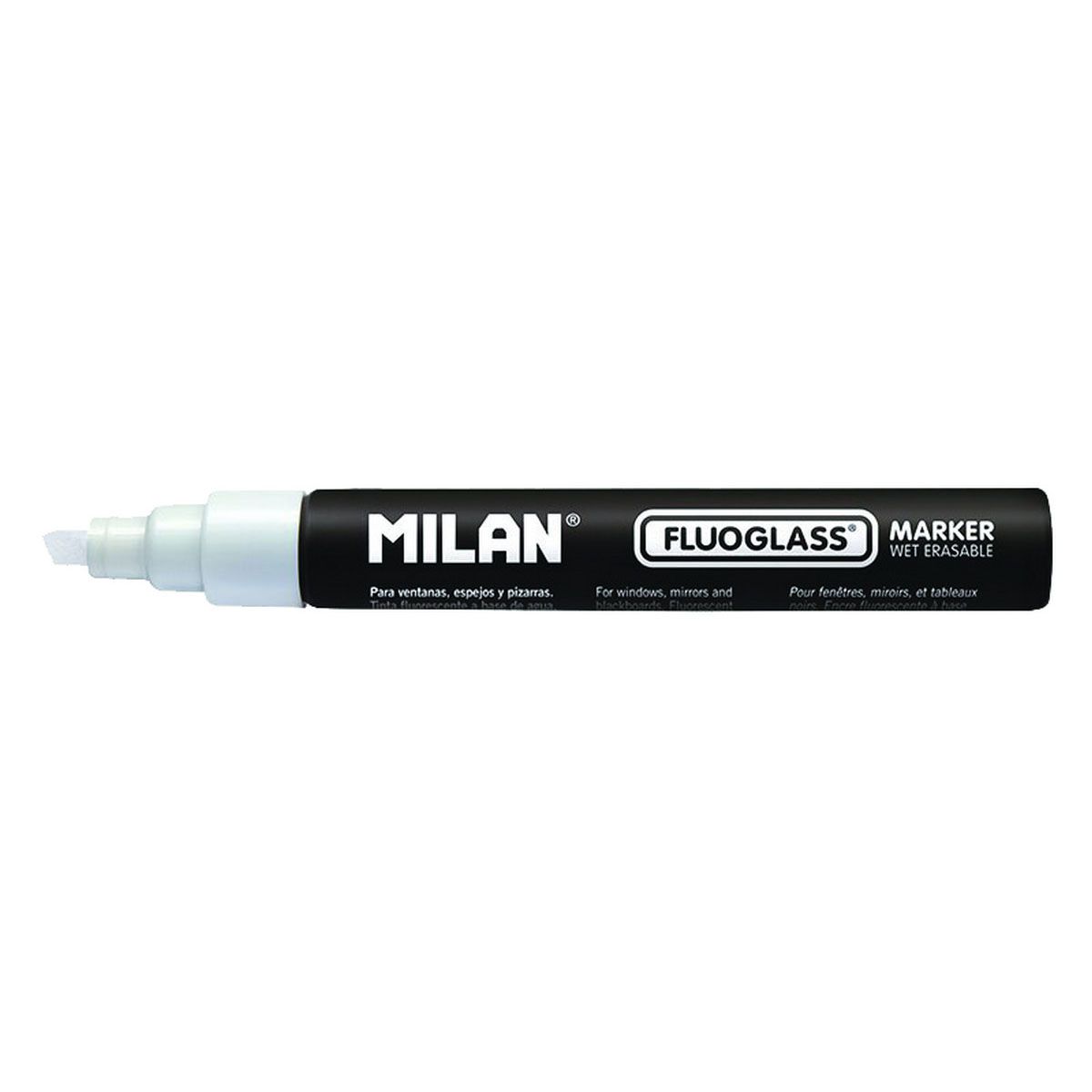 MARKER ZA STAKLO MILAN BELI FLUOGLASS 2-4mm 591291012
